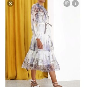 zimmermann luminous tiered gown